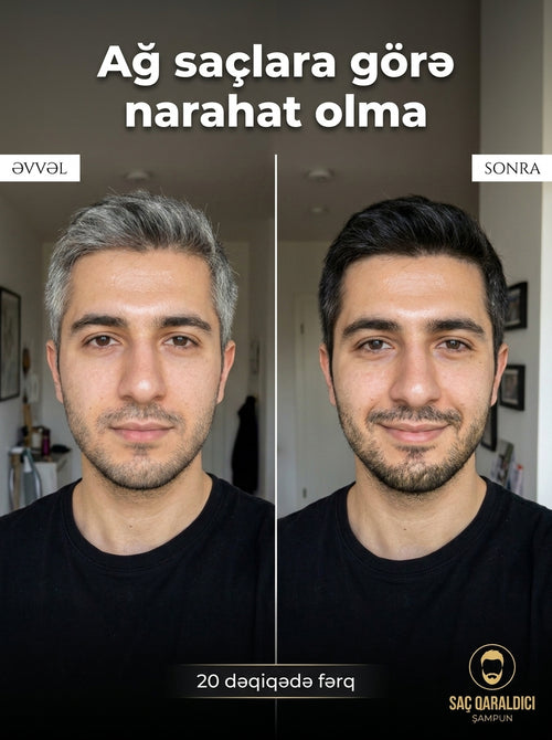 Saç rəngi müqayisəsi üzrə illüstrasiya